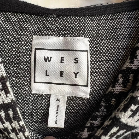 Wesley X Bandier Bowery Plaid Cropped Hoodie Women’s size Medium - Picture 6 of 8